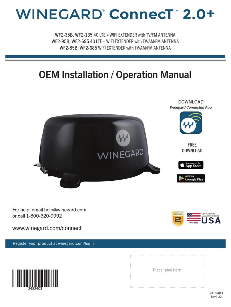 Winegard ConnecT 2.0+ User manual