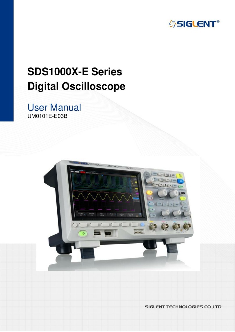 SIGLENT TECHNOLOGIES SDS1104X-E user manual SIGLENT TECHNOLOGIES SDS1104X-E user manual