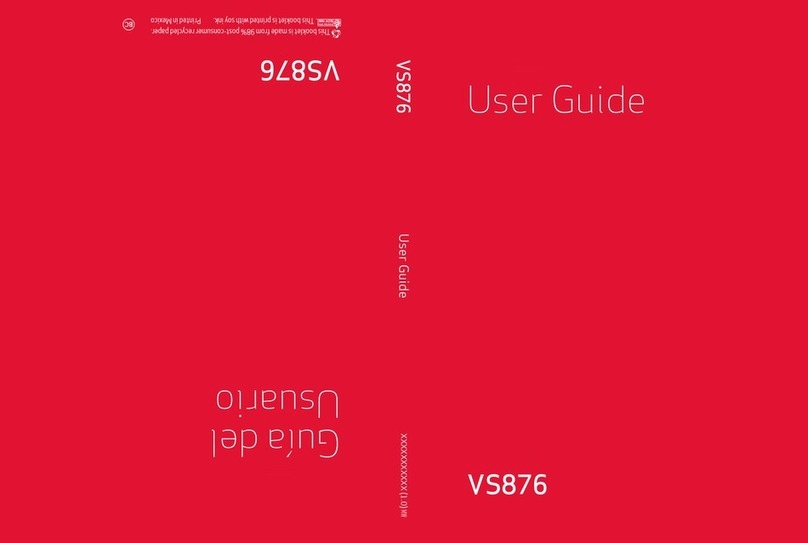 LG VS876 User manual
