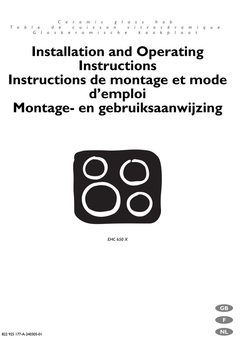 Zanussi EHC 650 X User manual