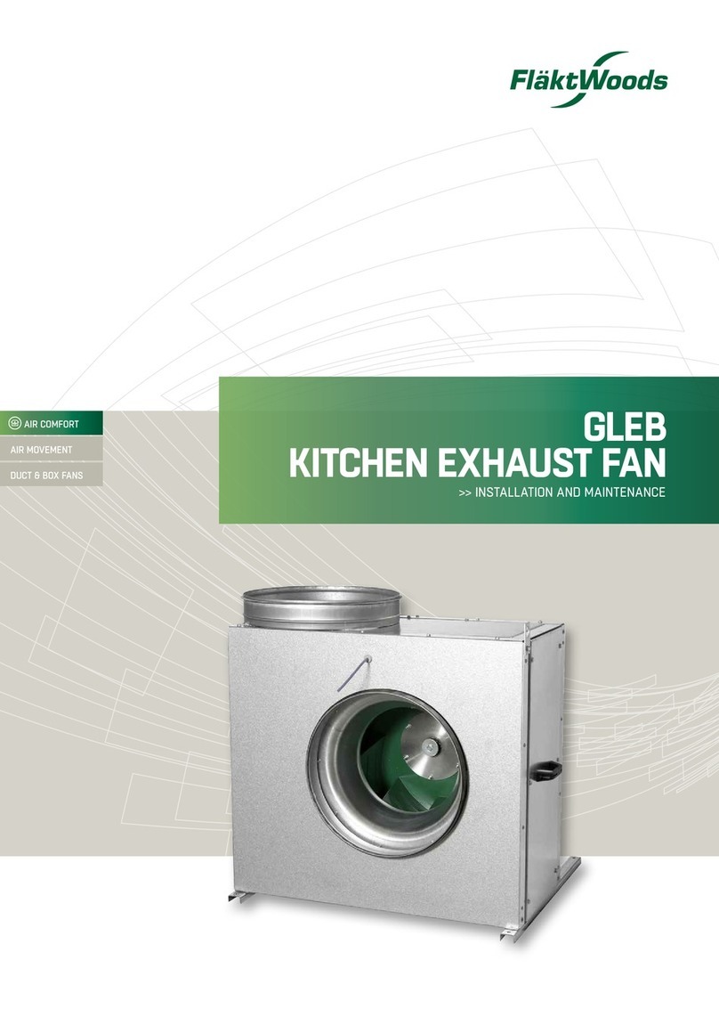 flakt woods GLEB-1-025-3-037-0 Instruction Manual flakt woods GLEB-1-025-3-037-0 Instruction Manual