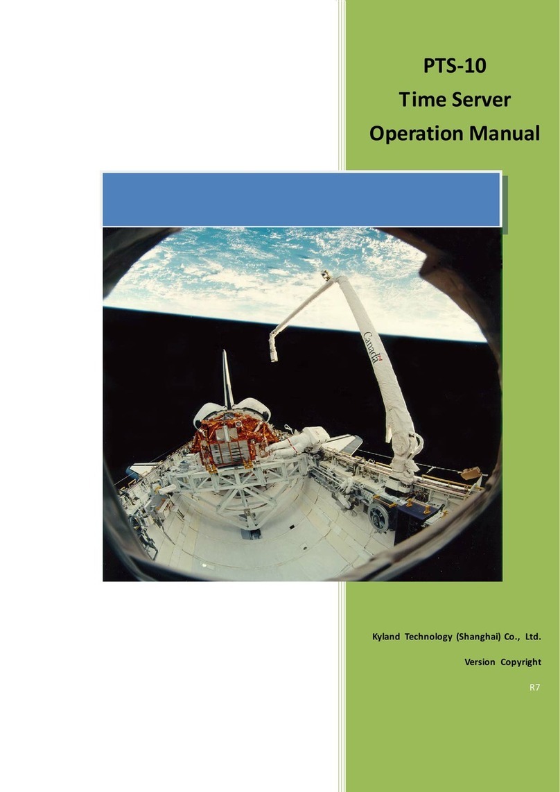 KYLAND Technology PTS-10 Operation manual