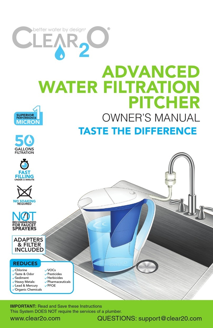 Clear2O CWS100 owner's manual