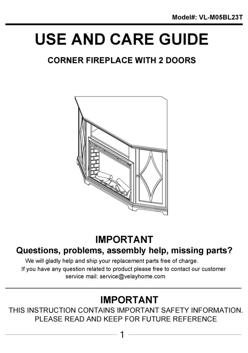 Luxstar VL-M05BL23T Use and care guide