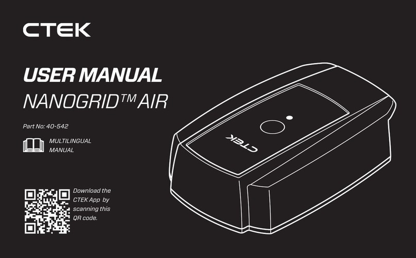 CTEK NANOGRID AIR user manual