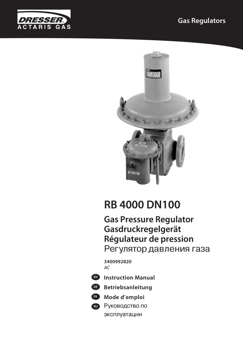 Dresser RB 4000 DN100 instruction manual