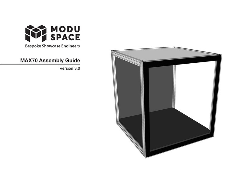 Moduspace MAX70 Assembly guide