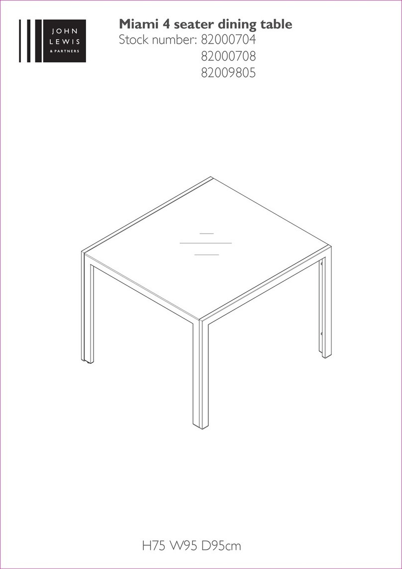 John Lewis Miami 4 quick start guide