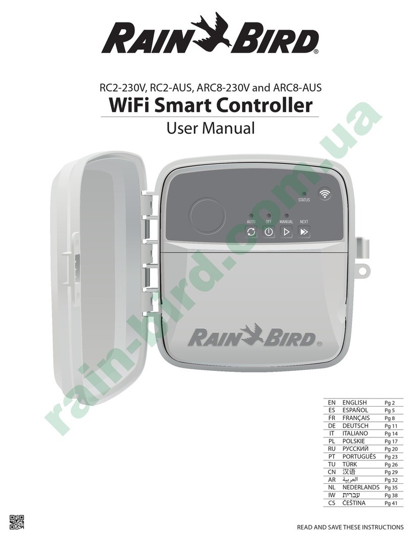 Rain Bird RC2-230V User manual