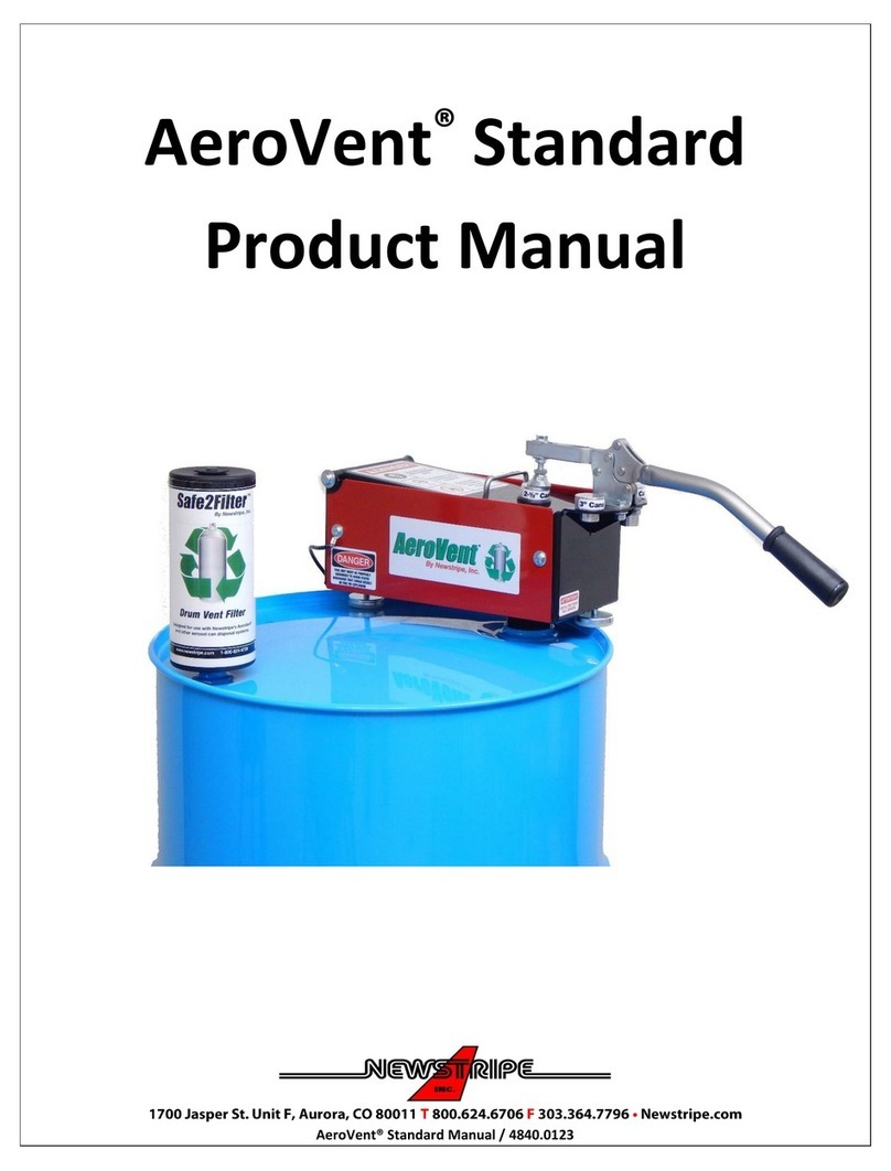 Newstripe Aerovent Standard product manual