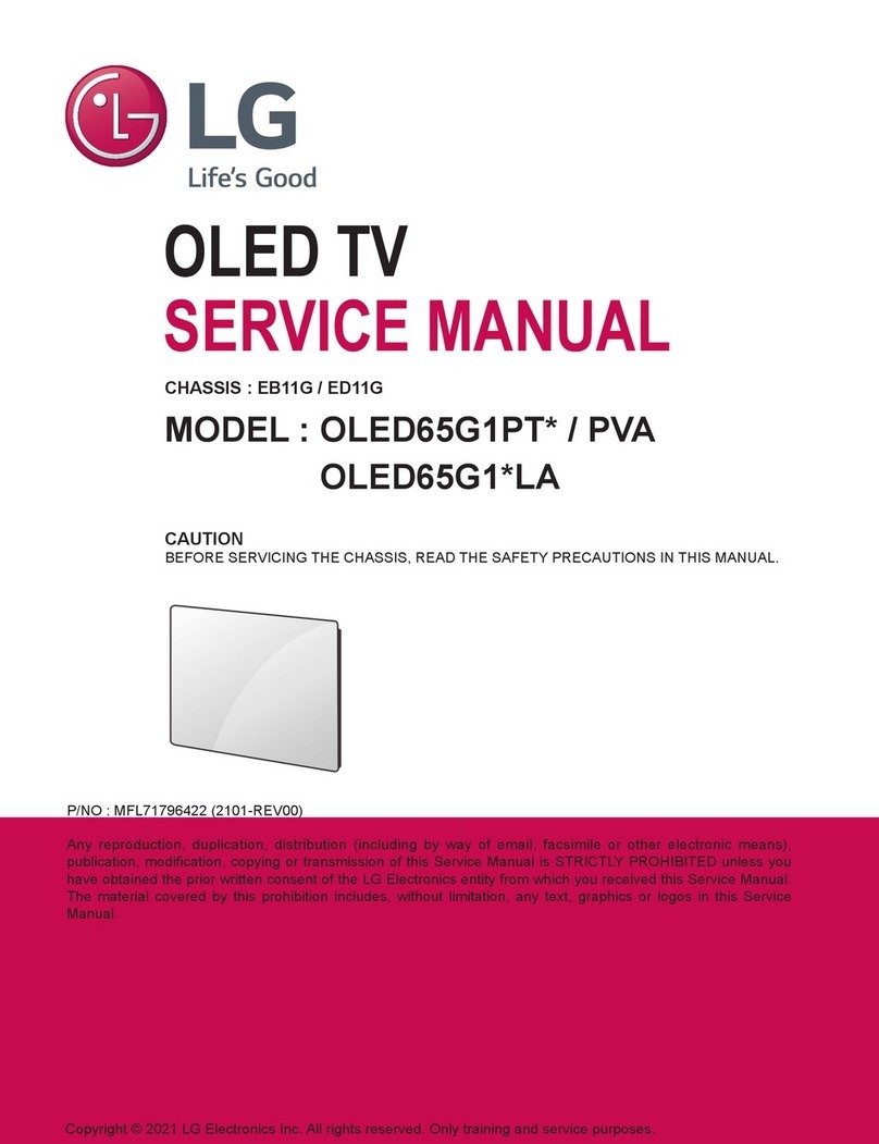 LG OLED65G1PT / PVA Series Service manual