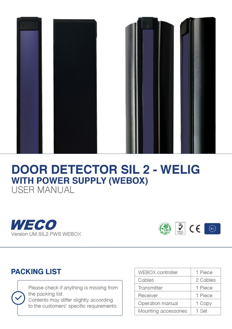 Weco SIL 2 User manual