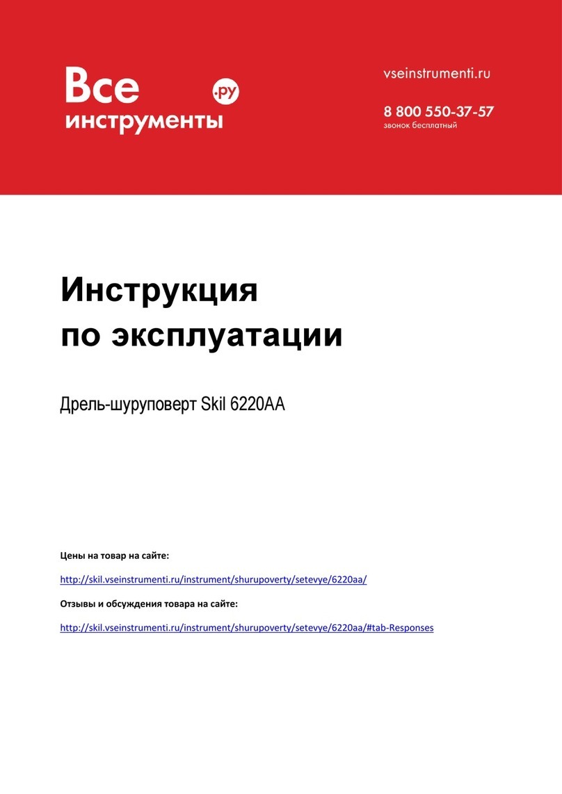Skil 6220AA User manual