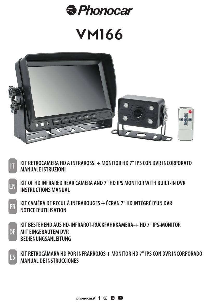 Phonocar VM166 manual