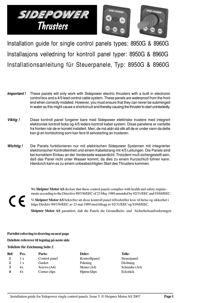 Side-Power 8950G installation guide