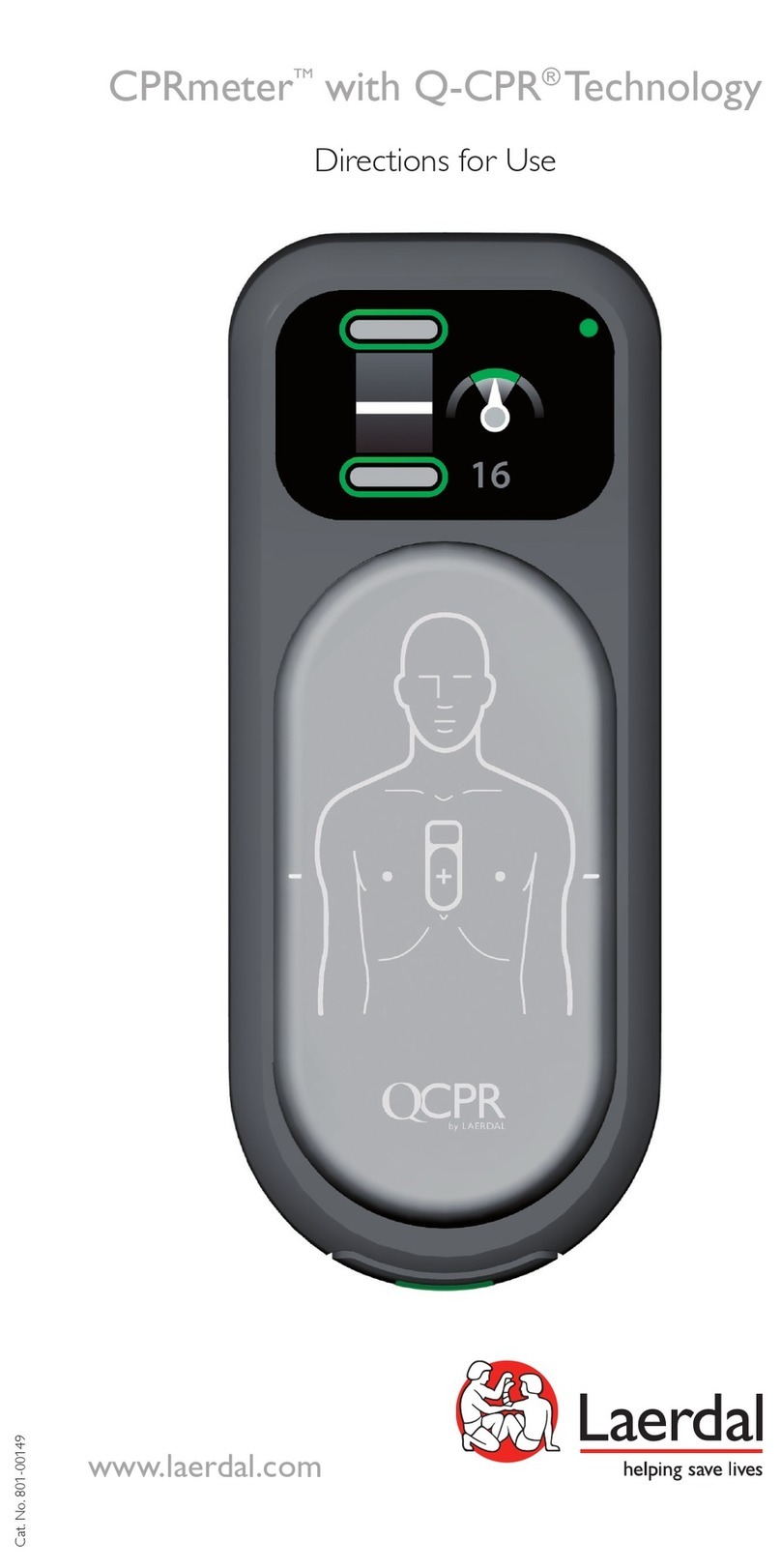 laerdal CPRmeter Directions for use