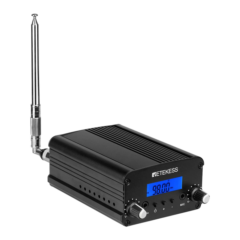 Retekess TR509 User manual