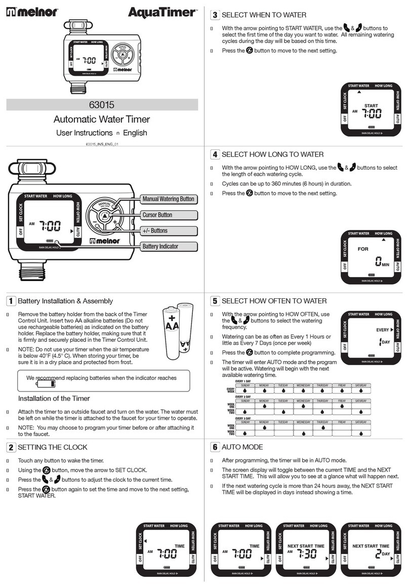Melnor 63015 User manual