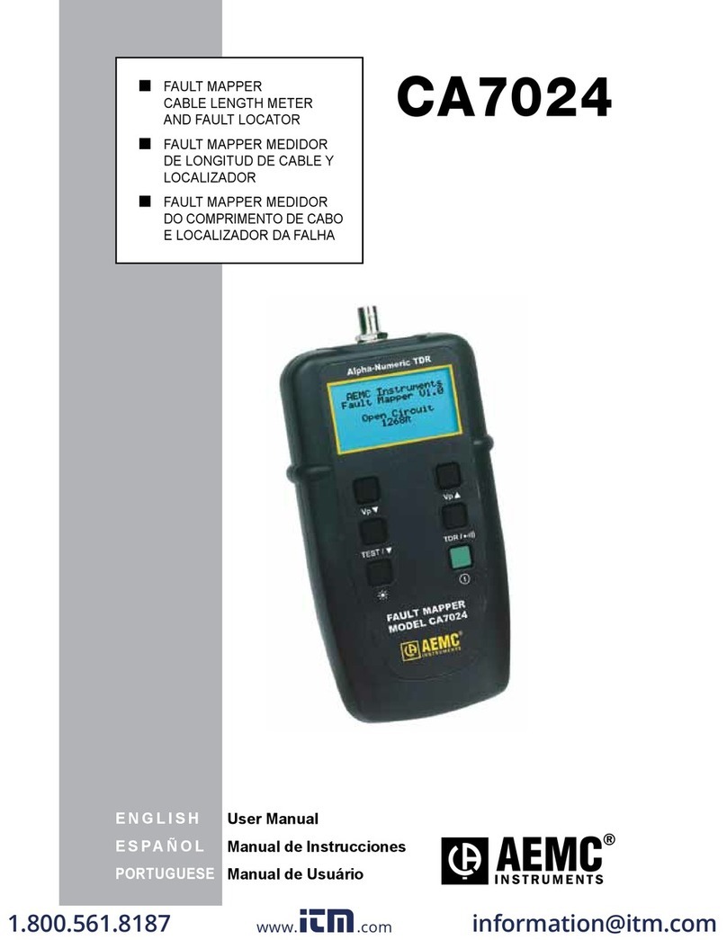 AEMC instruments CA7024 user manual