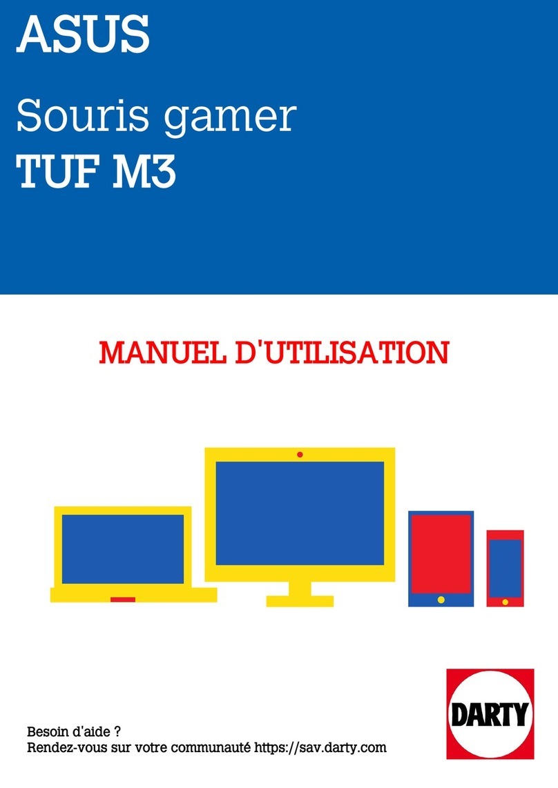 Asus TUF GAMING M3 P305 User manual
