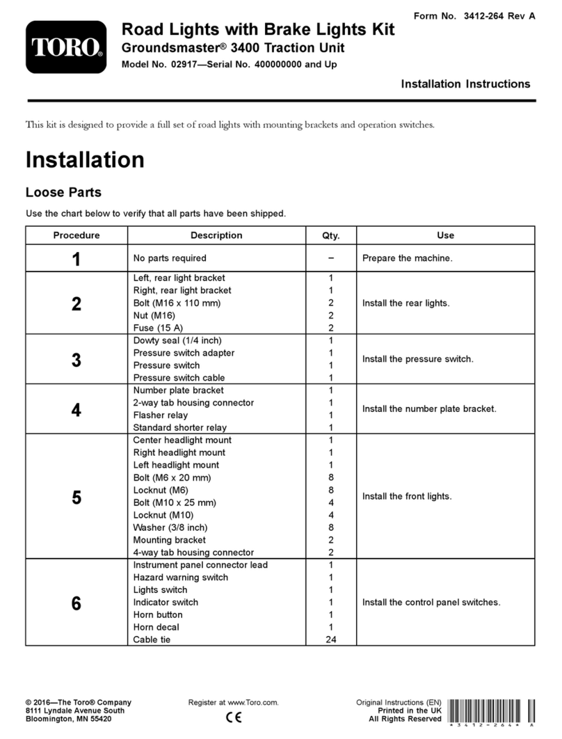 Toro 02917 installation instructions
