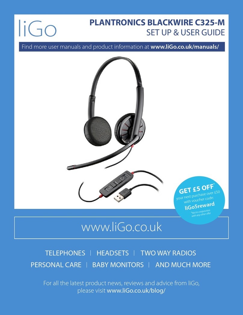 Plantronics Blackwire C325-M User manual