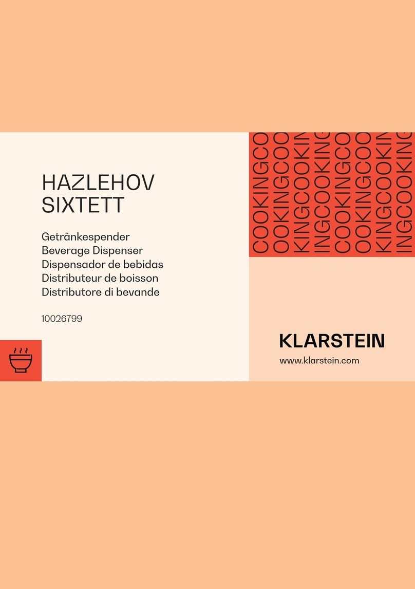 Klarstein 10026799 quick start guide