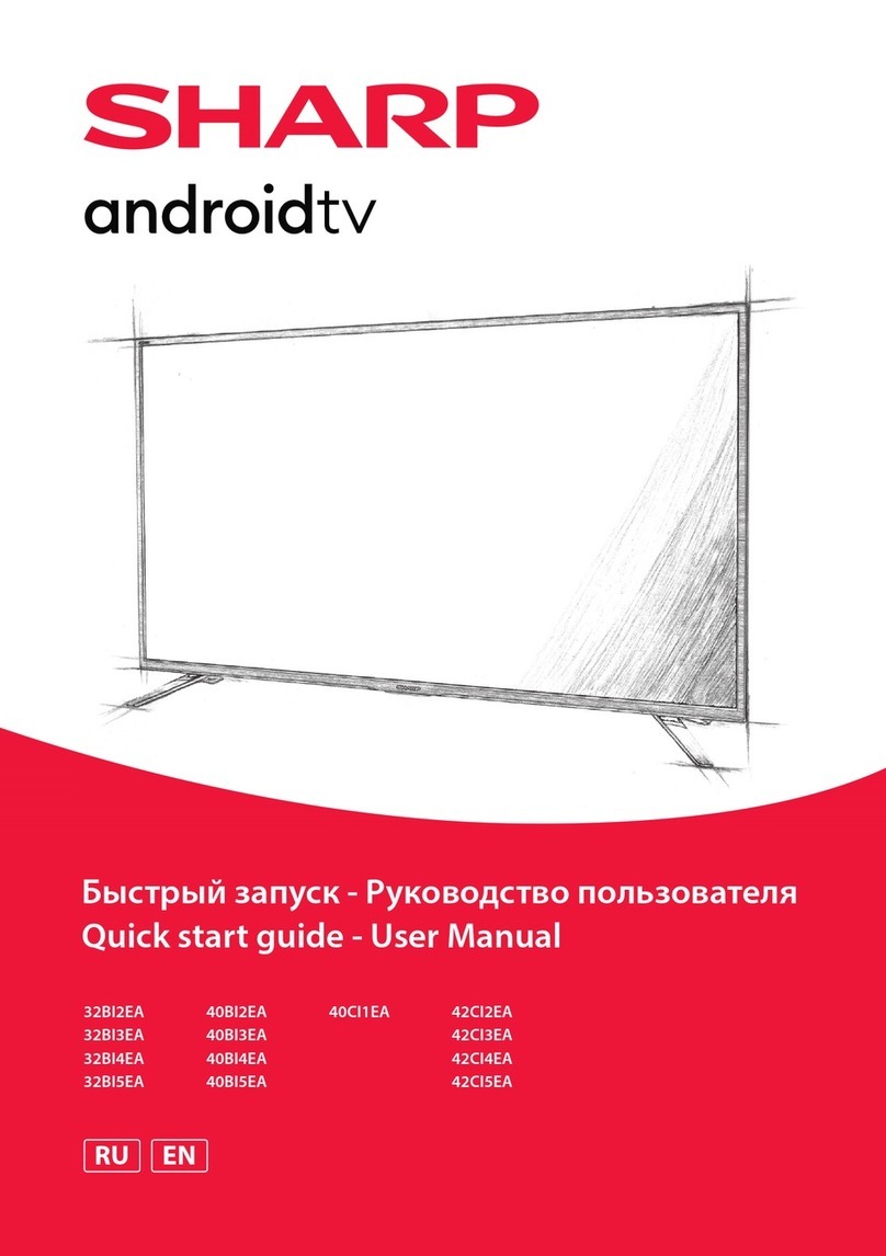 Sharp 32BI2EA User manual