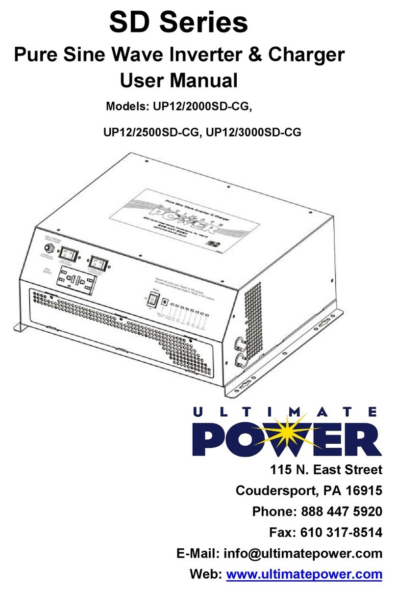 Ultimate Power UP12/2000SD-CG user manual