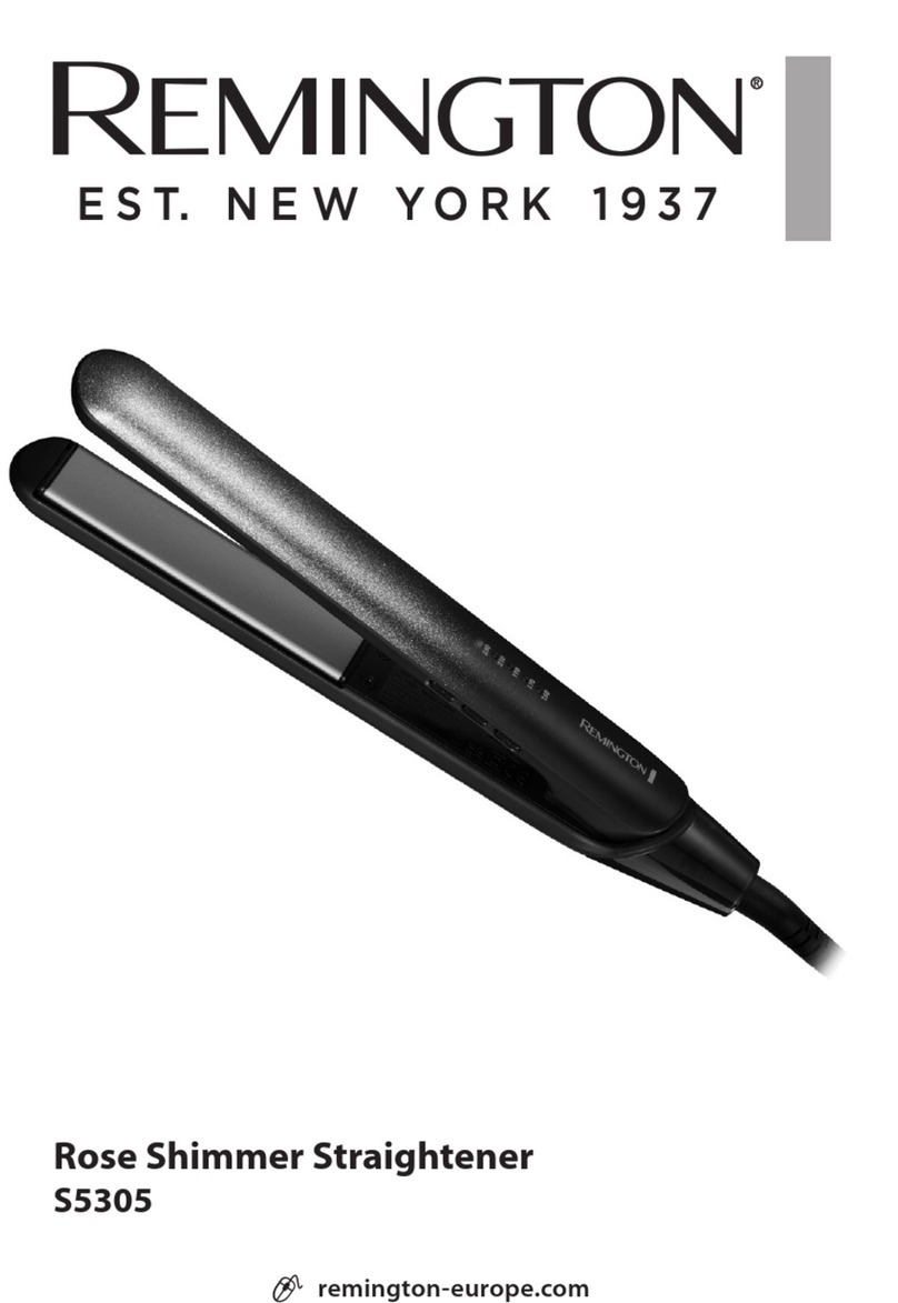Remington Rose Shimmer manual