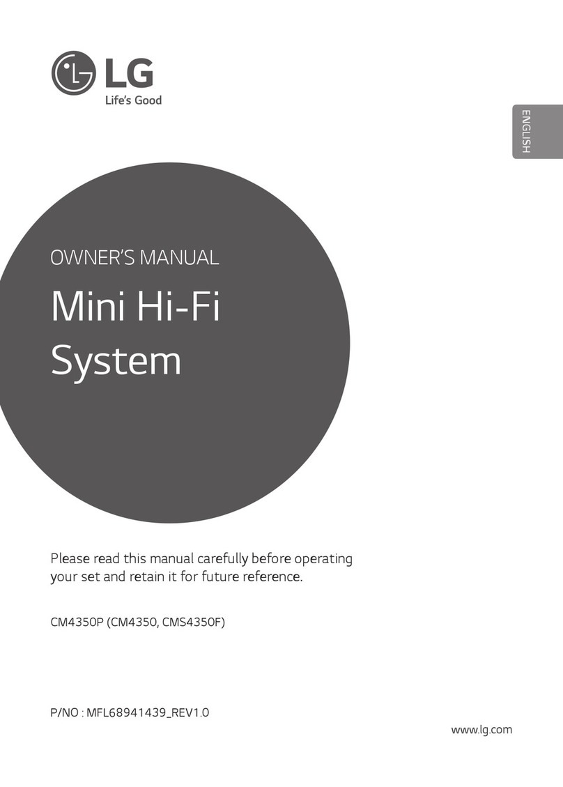 LG CMS4350F owner's manual