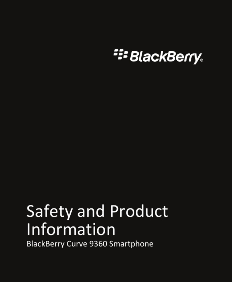 Blackbe;rry RDC7UW User manual