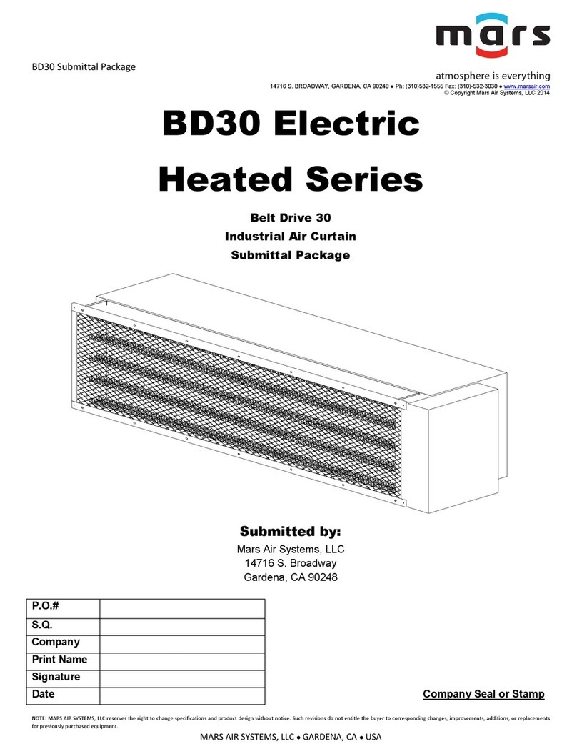 Mars BD30 Series manual