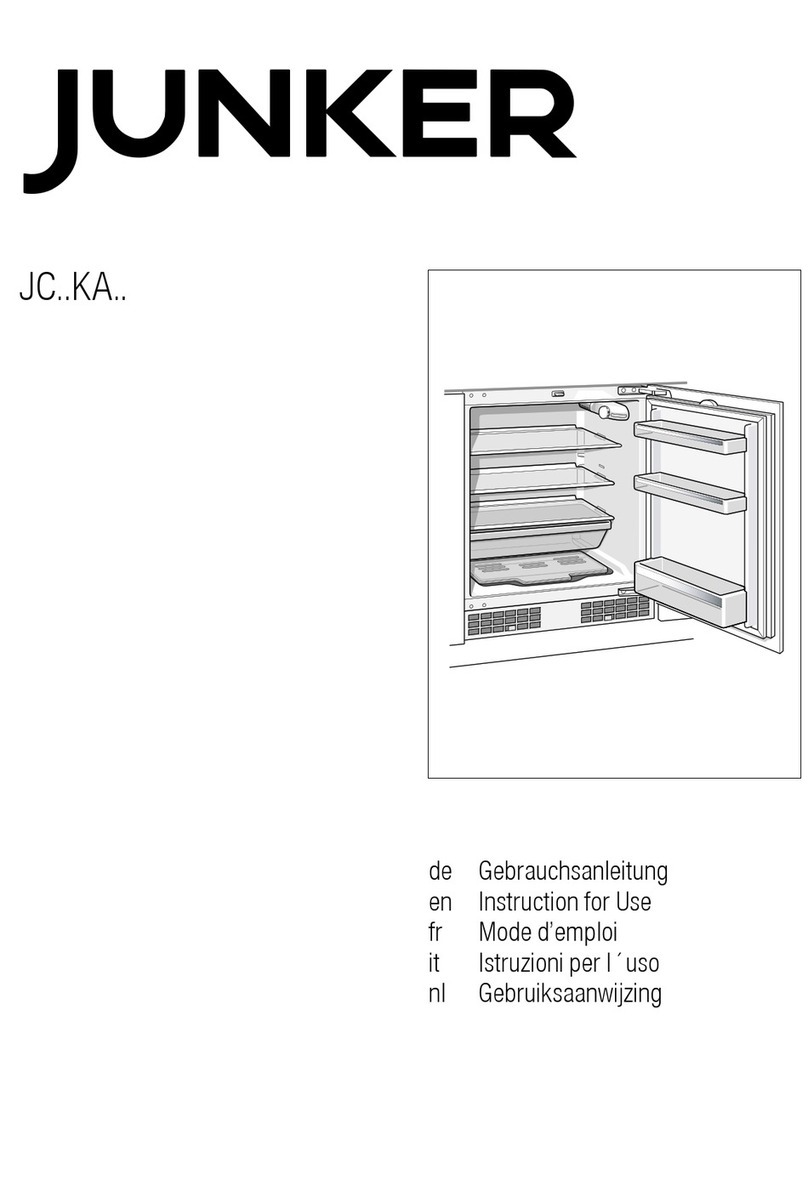 Junker JC KA Series Instructions for use
