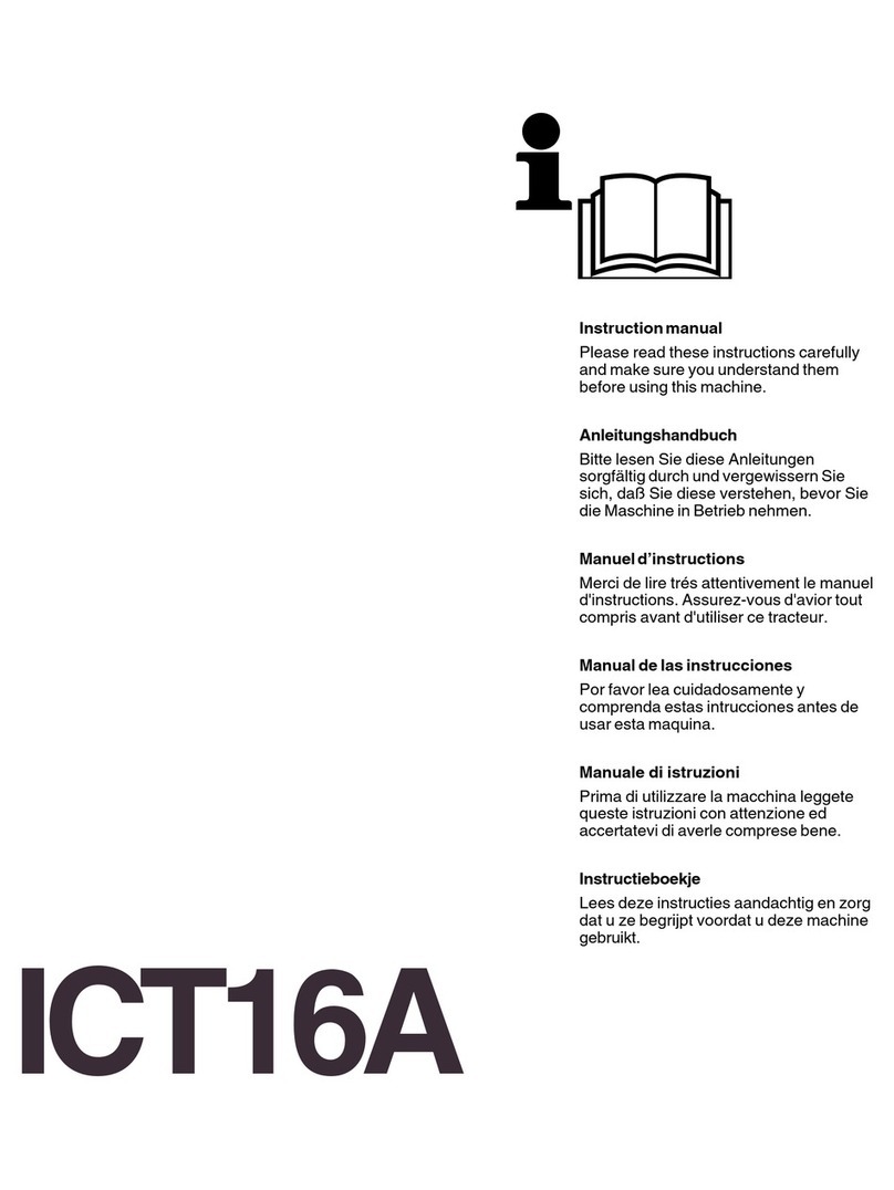 McCulloch ICT16A User manual