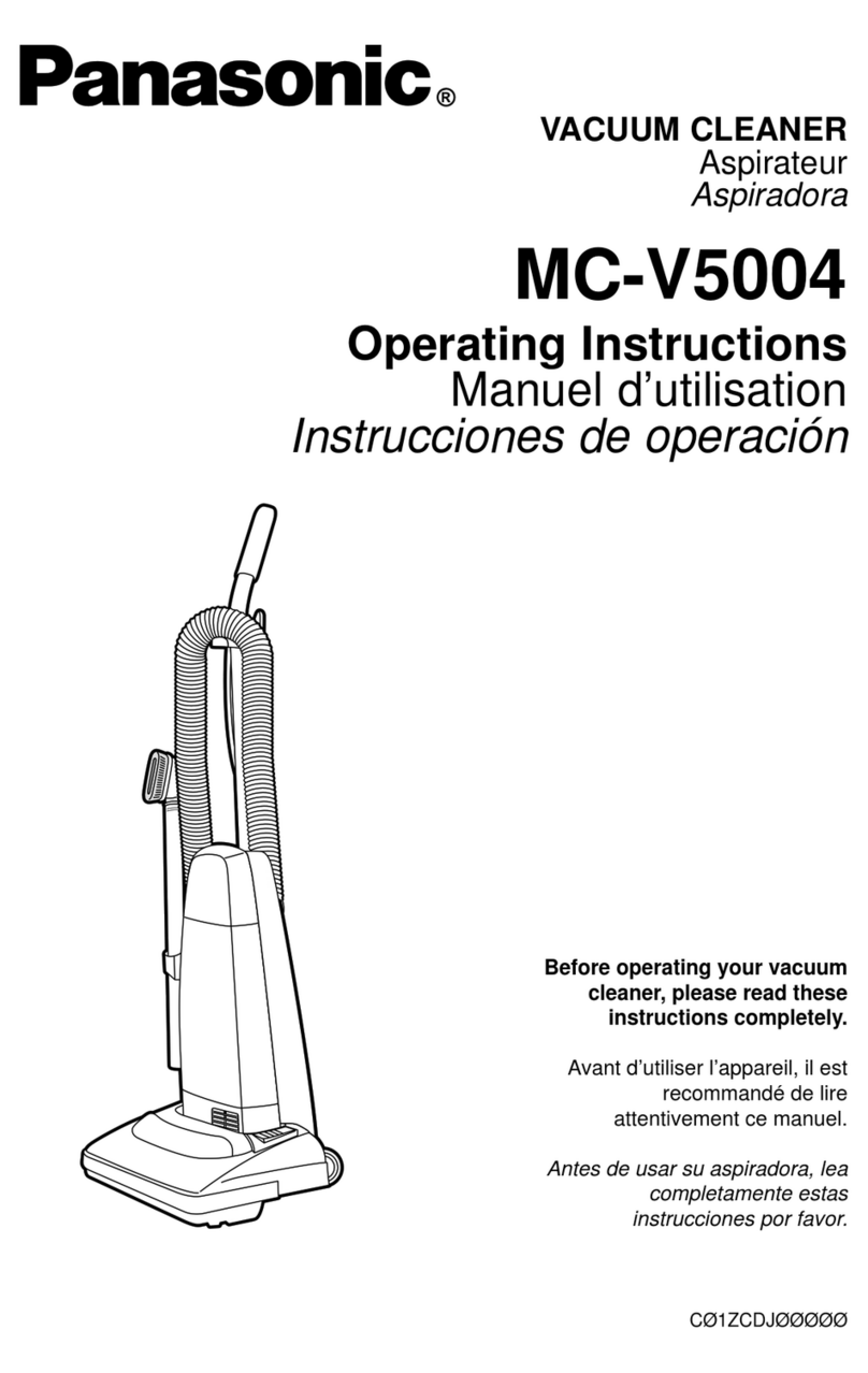 Panasonic MC-V5004 User manual