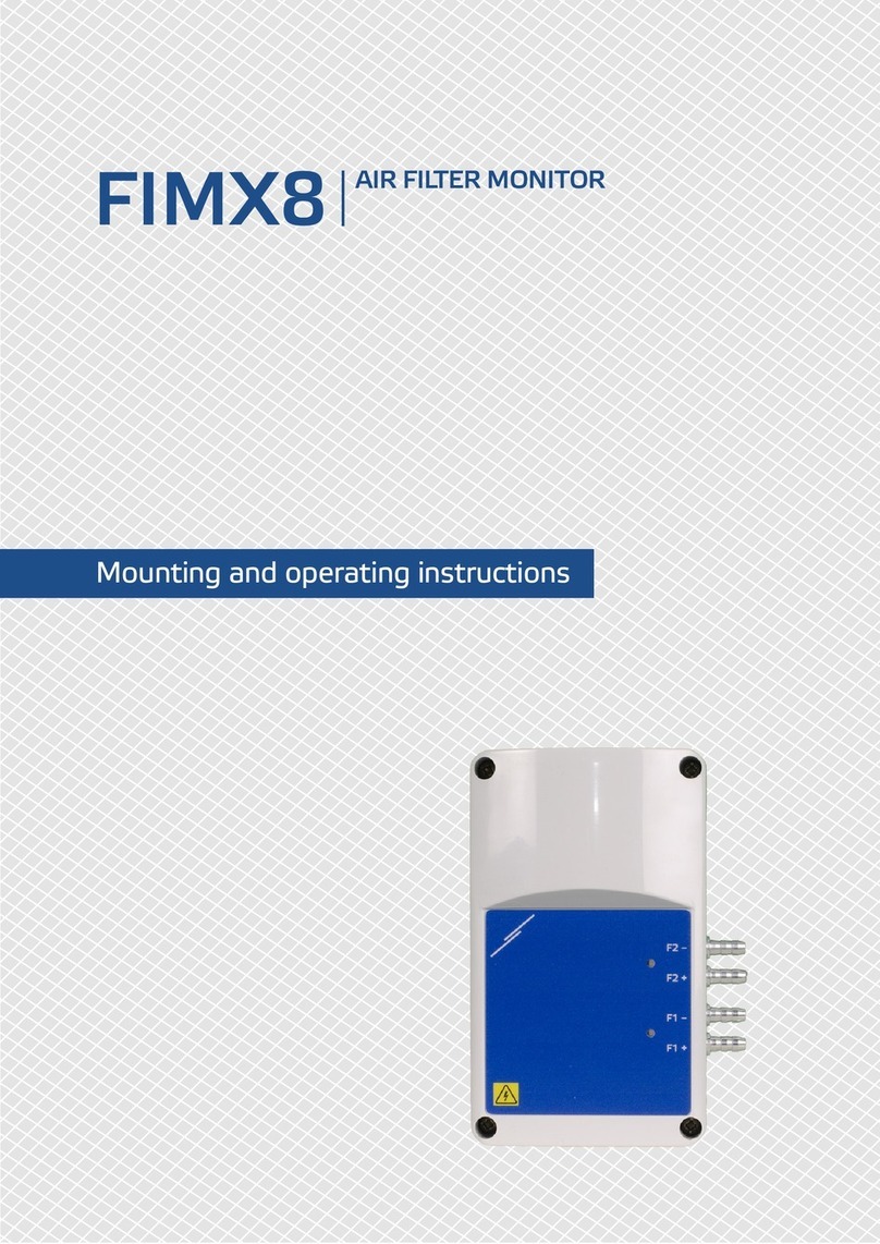 Sentera Controls FIMX8 Mounting and operating instructions Sentera Controls FIMX8 Mounting and operating instructions