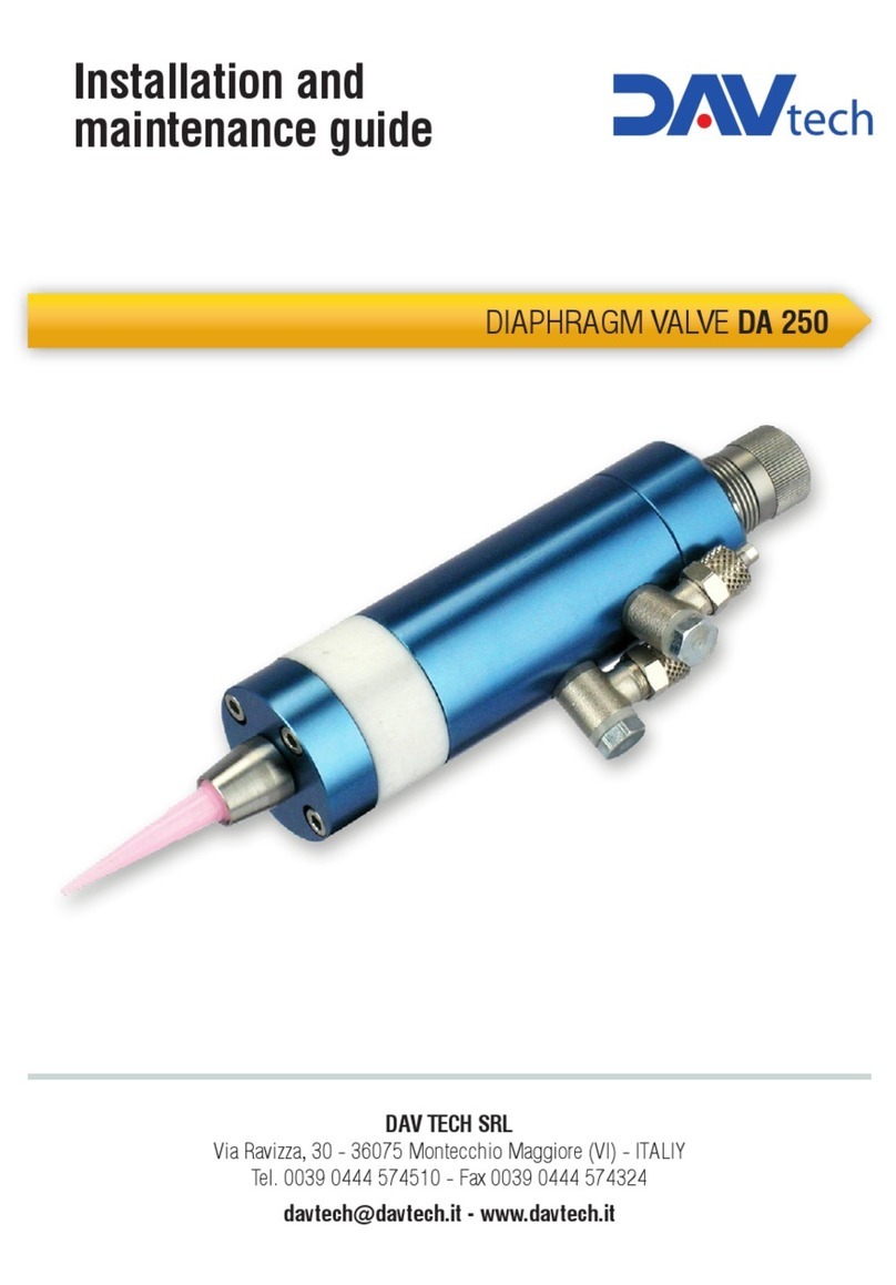DAV TECH DA 250 Product manual