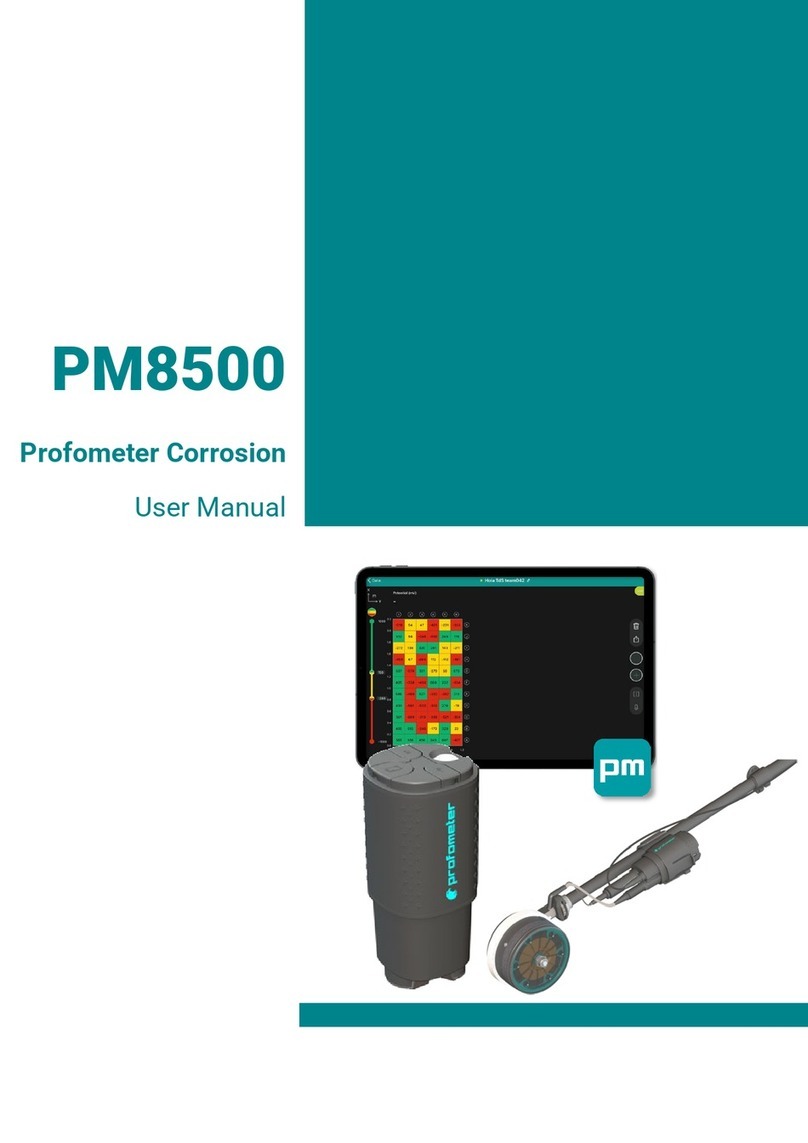 Proceq PM8500 user manual
