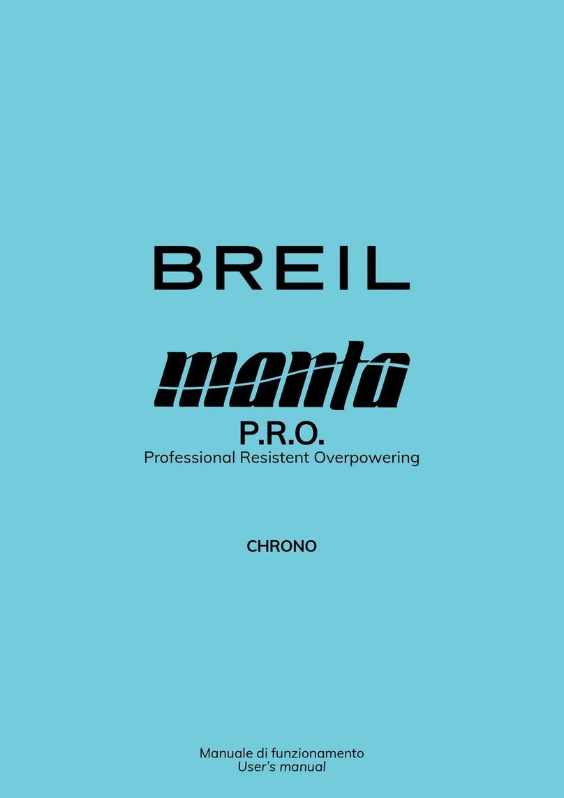 BREIL Manta P.R.O User manual