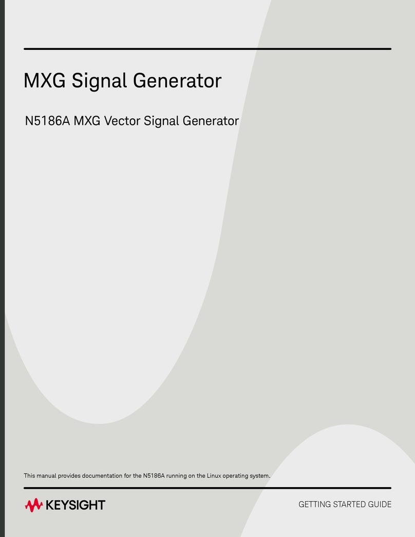 Keysight N5186A User manual