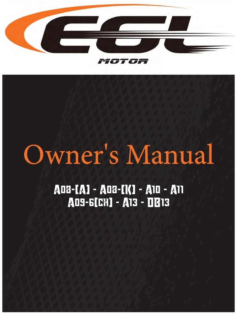 EGL A08(A) owner's manual