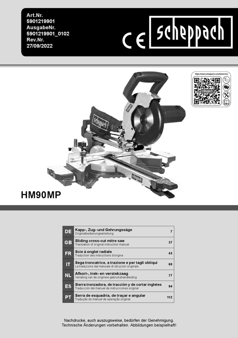 Scheppach HM90MP Instructions for use