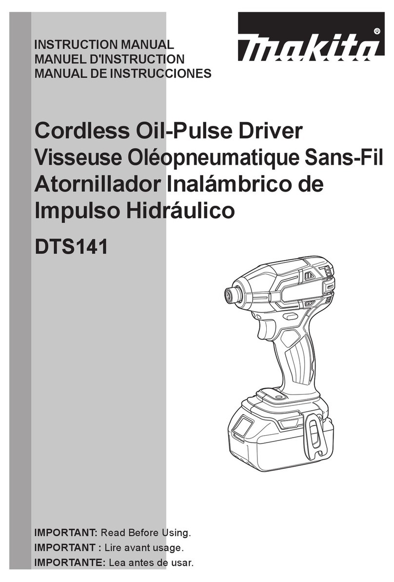Makita DTS141 instruction manual