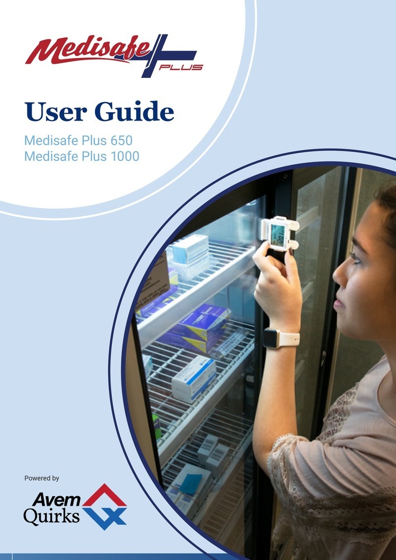 Avem quirks Medisafe Plus 650 user guide