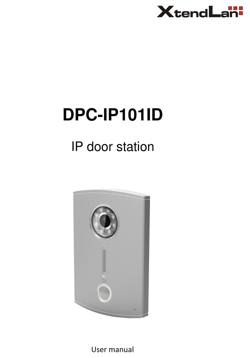 XtendLan DPC-IP101ID User manual