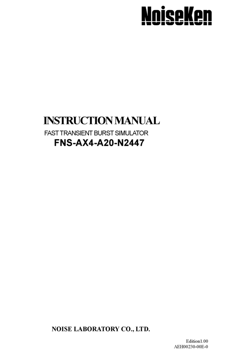 NoiseKen FNS-AX4-A20-N2447 instruction manual