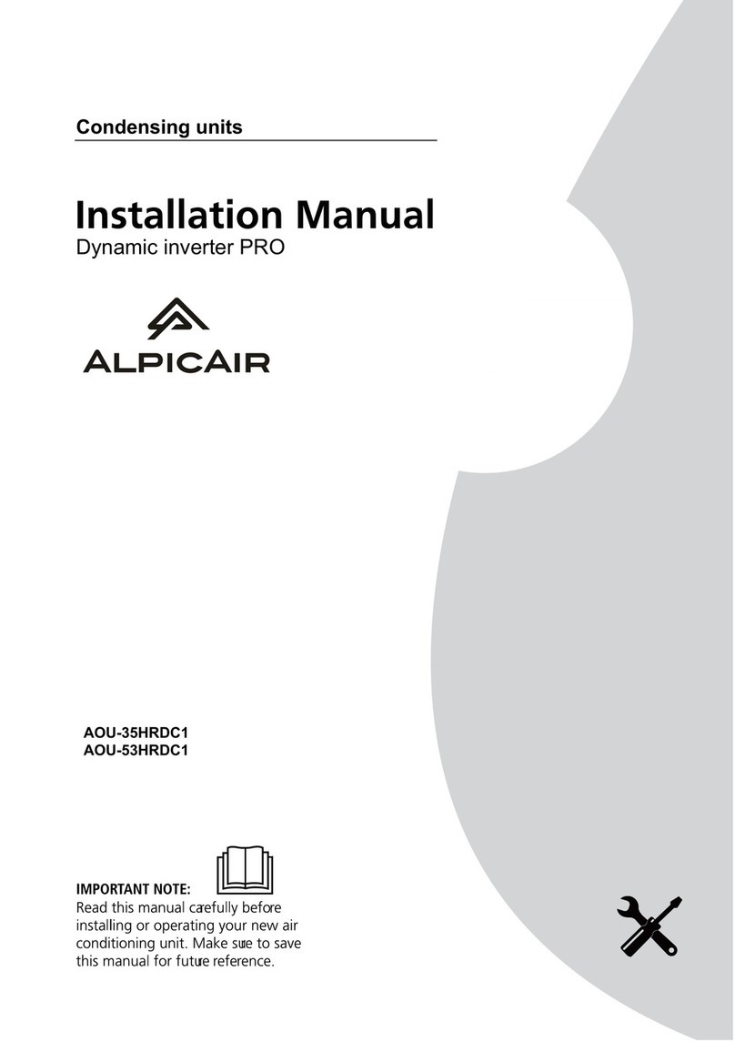 Alpic Air AOU-35HRDC1 User manual