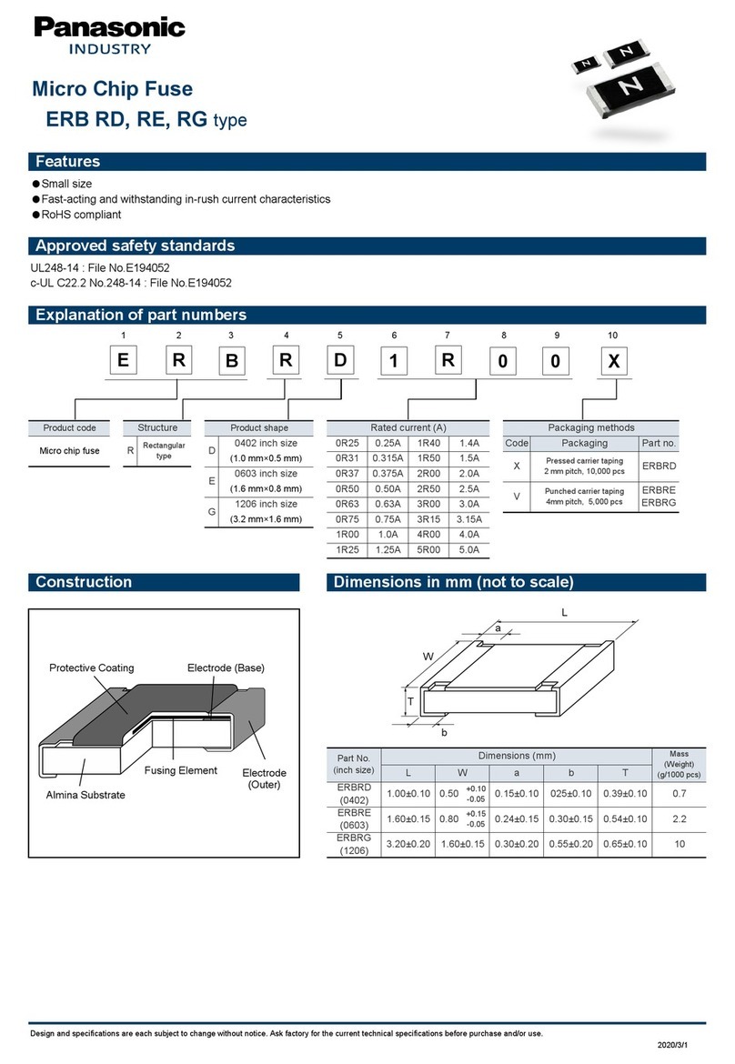 Panasonic ERB RD quick start guide