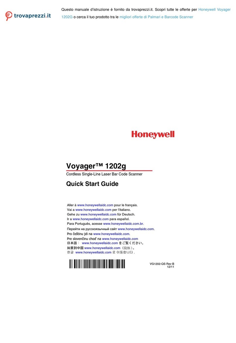 Honeywell Voyager 1202G User manual
